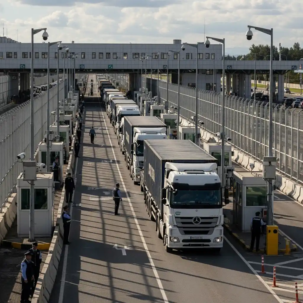 الشحن البري من تركيا للدول المجاورة