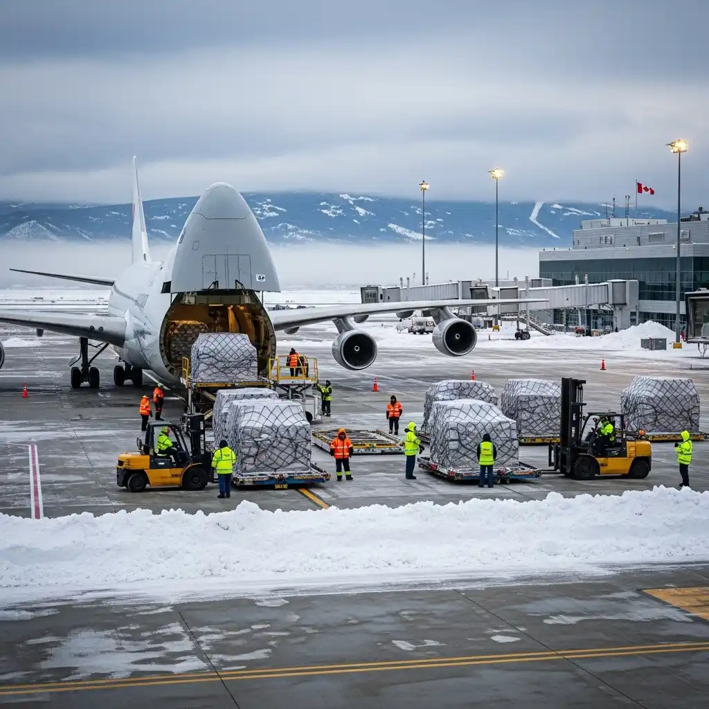 الشحن الجوي من تركيا إلى كندا