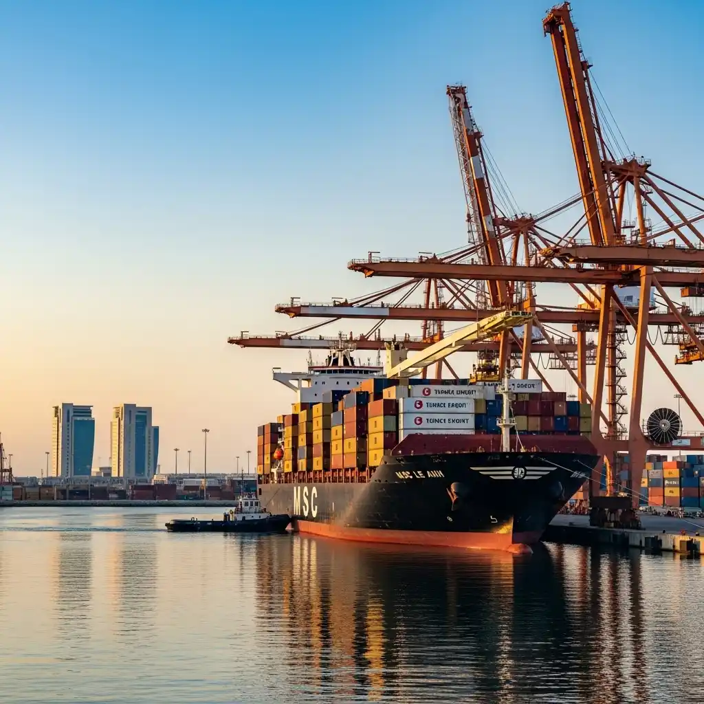 الشحن من تركيا إلى السعودية