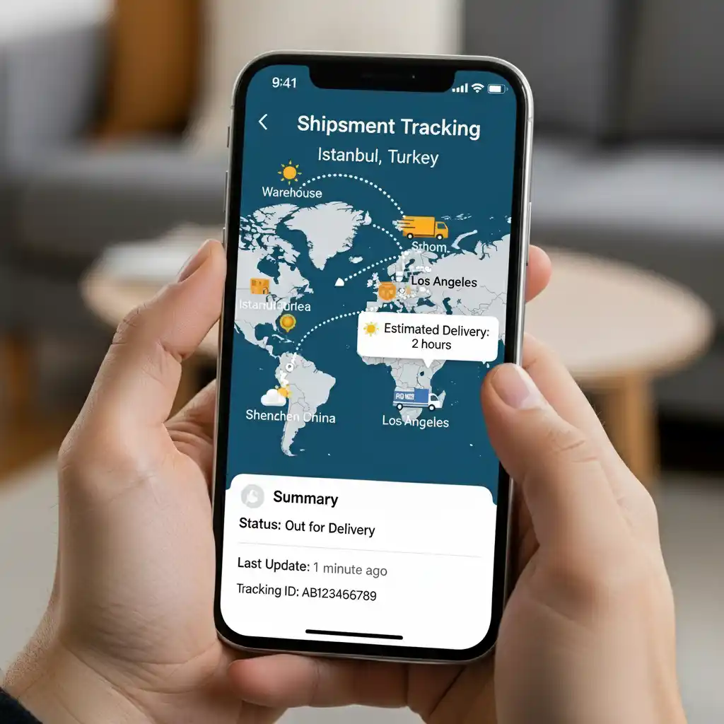 تتبع الشحنات من تركيا أونلاين