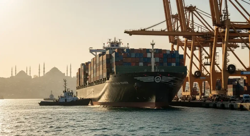 الشحن من تركيا إلى دول الخليج