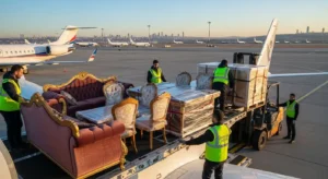 شحن أثاث من اسطنبول للخليج