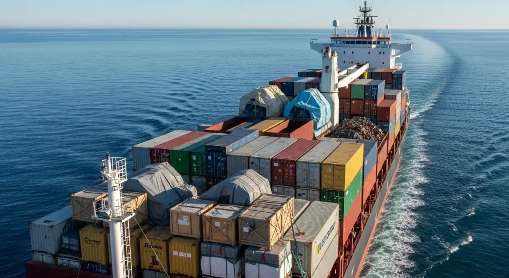 شحن بضائع بالجملة للخليج