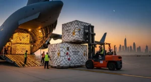 شحن بضائع حساسة للخليج