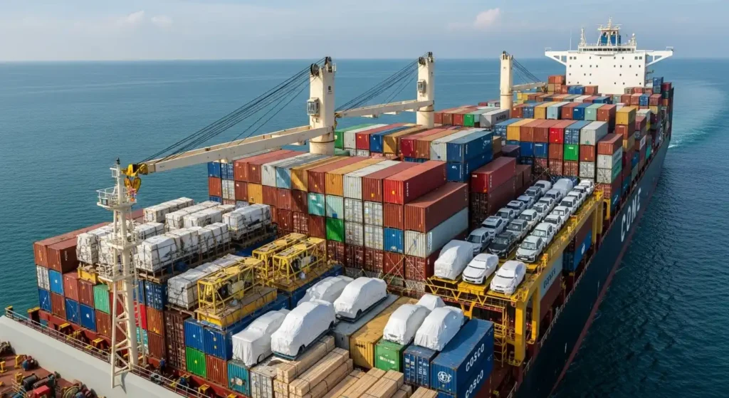 شحن تجاري للخليج