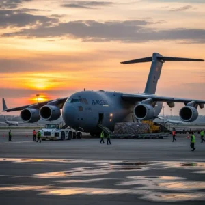 شحن جوي لأوروبا