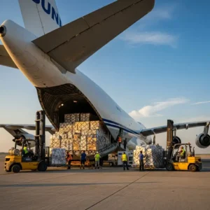 شحن جوي لقطر