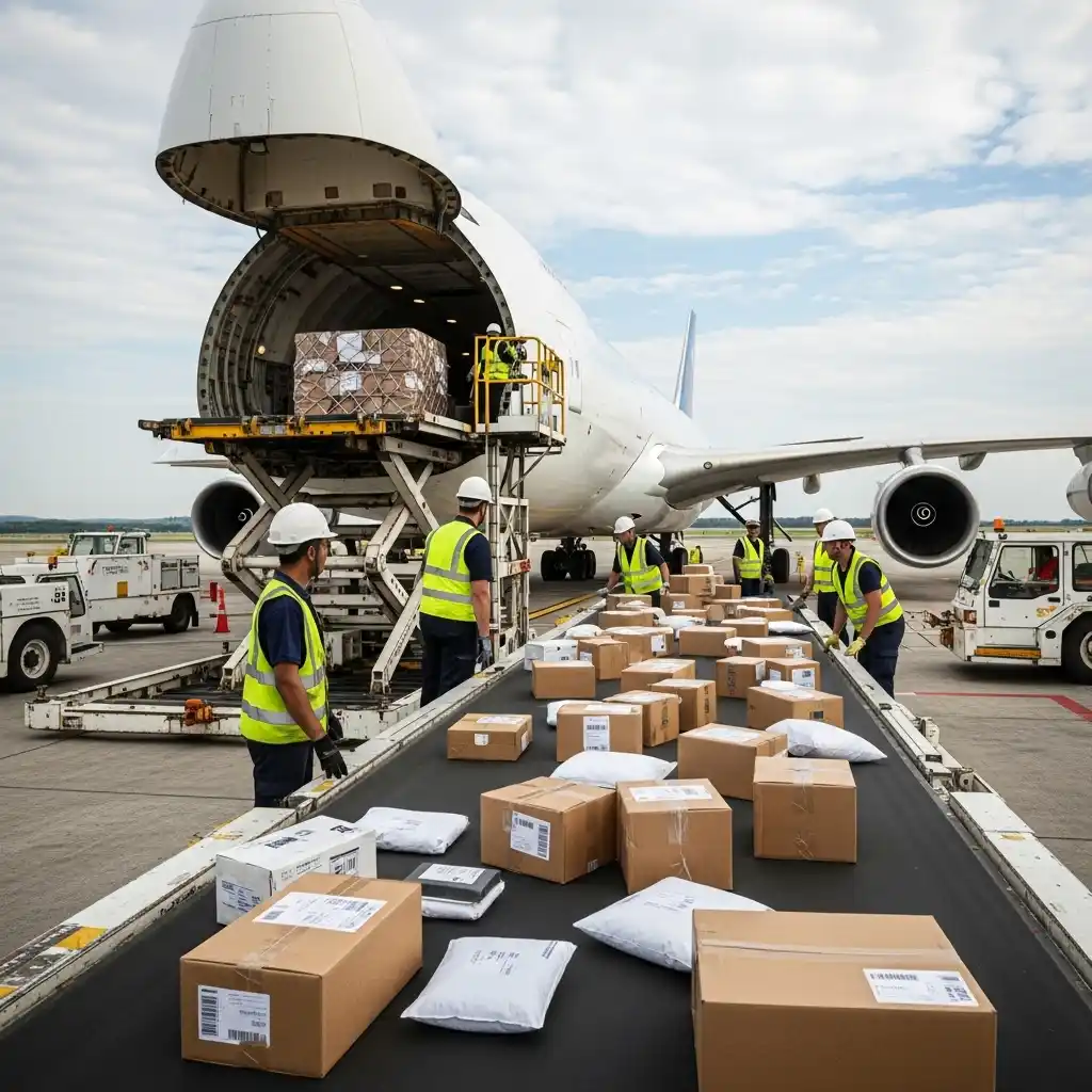 شحن طرود عالمياً