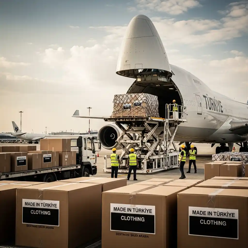 شحن ملابس للسعودية
