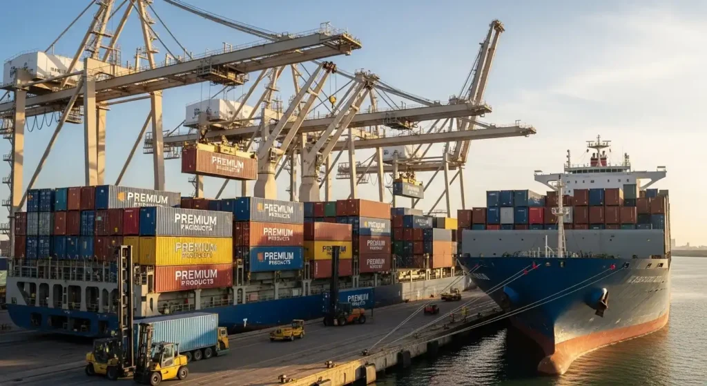 شحن منتجات تركية للخليج